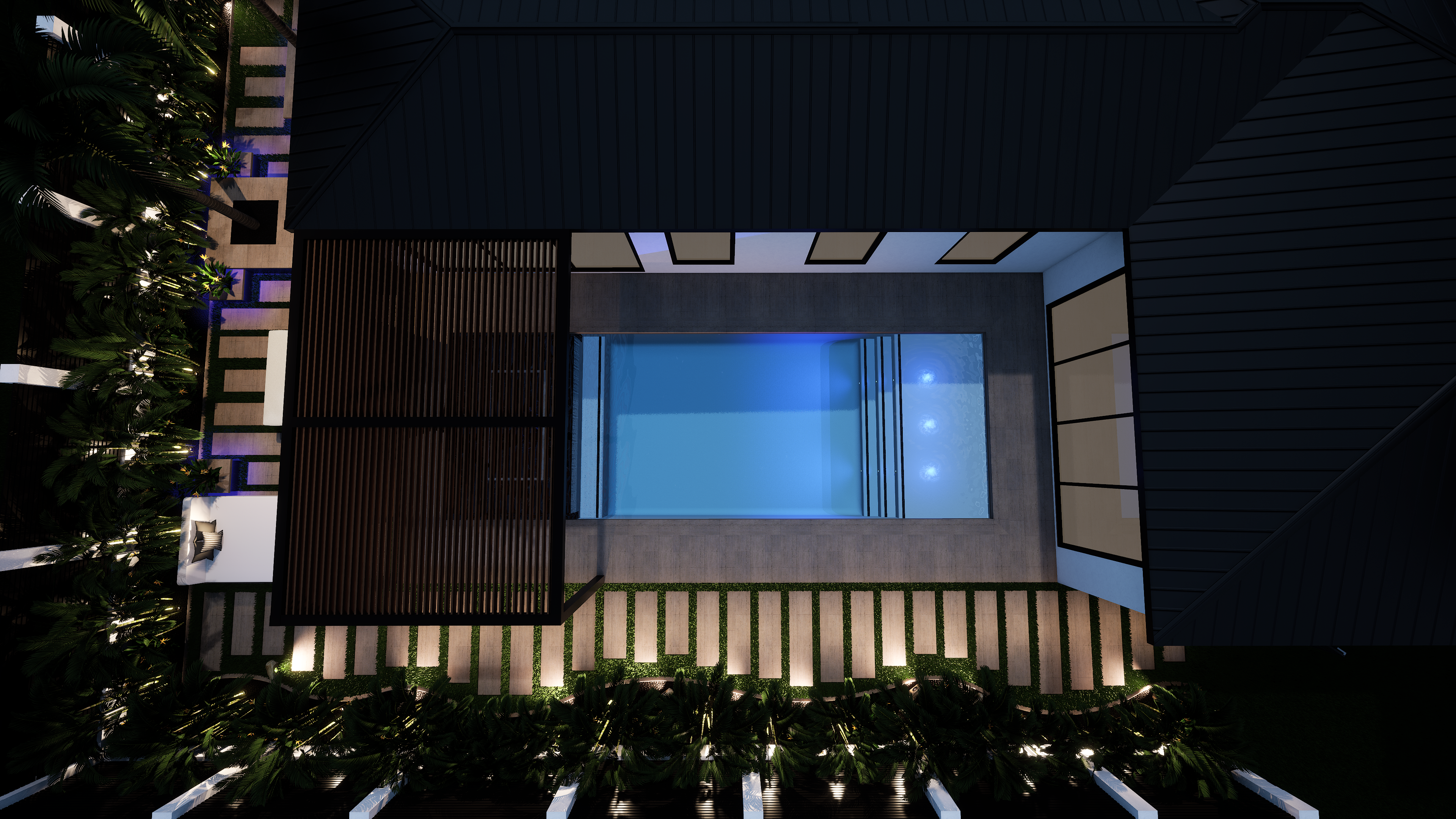 Emerald Court — completed exterior